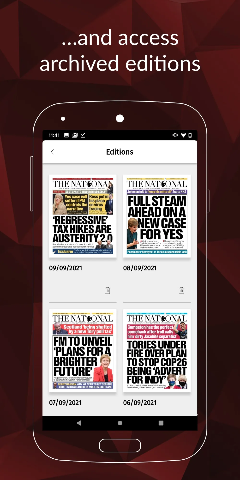 The National | Indus Appstore | Screenshot