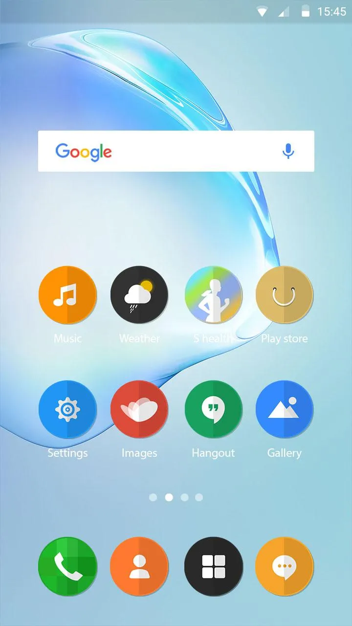 Galaxy Note 10 Plus Launcher | Indus Appstore | Screenshot