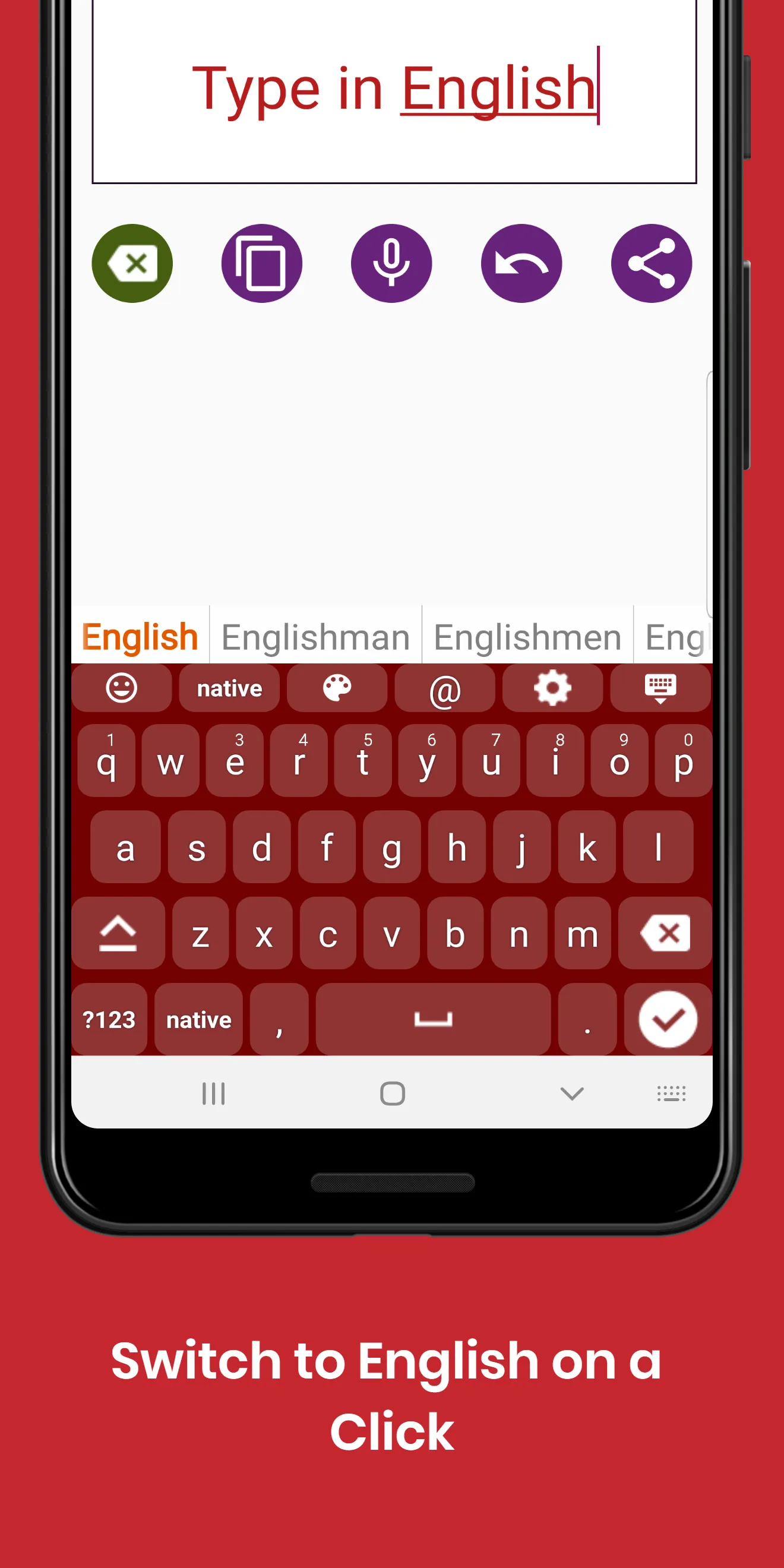 Mongolian Keyboard by Infra | Indus Appstore | Screenshot