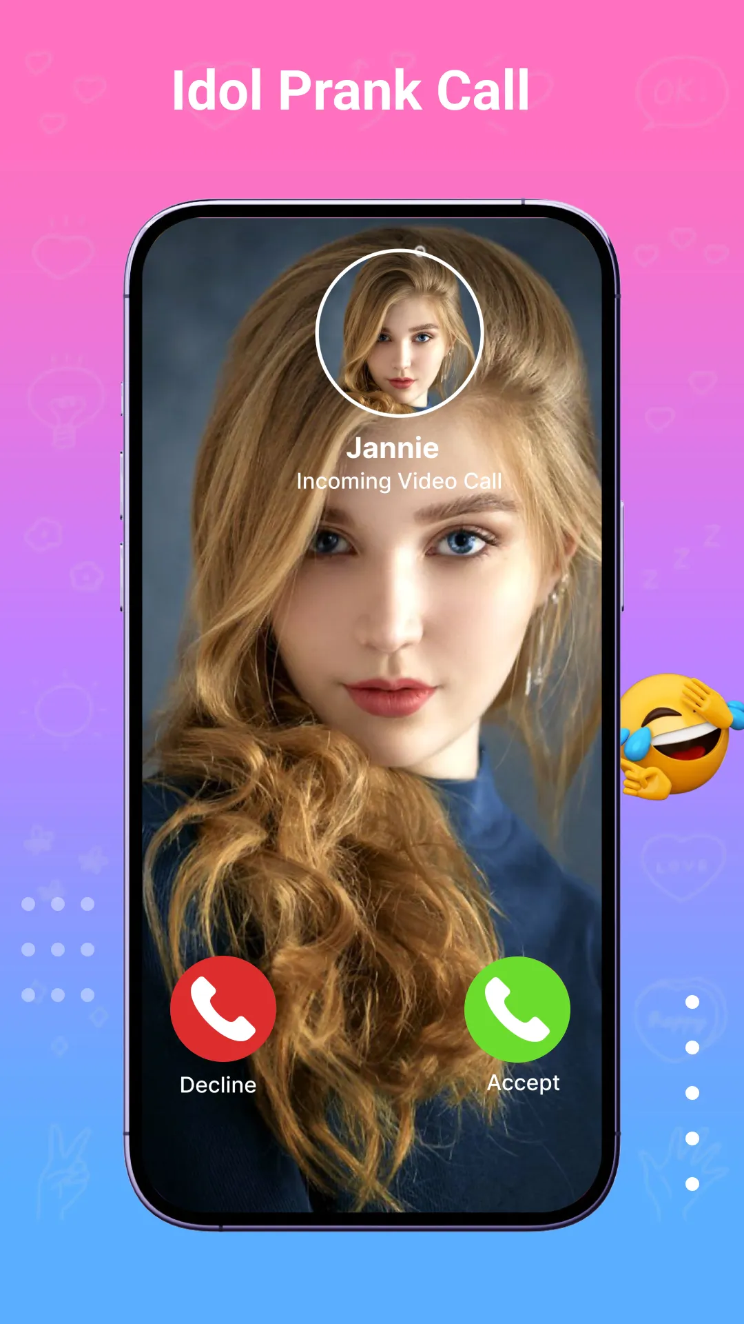 Prank call: Fake video call | Indus Appstore | Screenshot