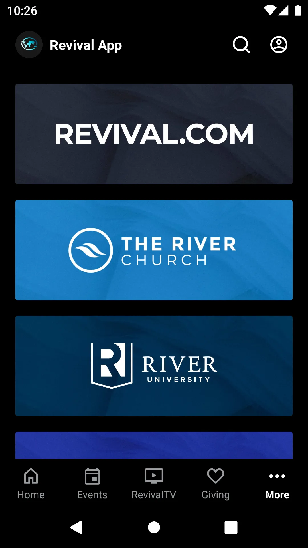 Revival Ministries Int'l | Indus Appstore | Screenshot