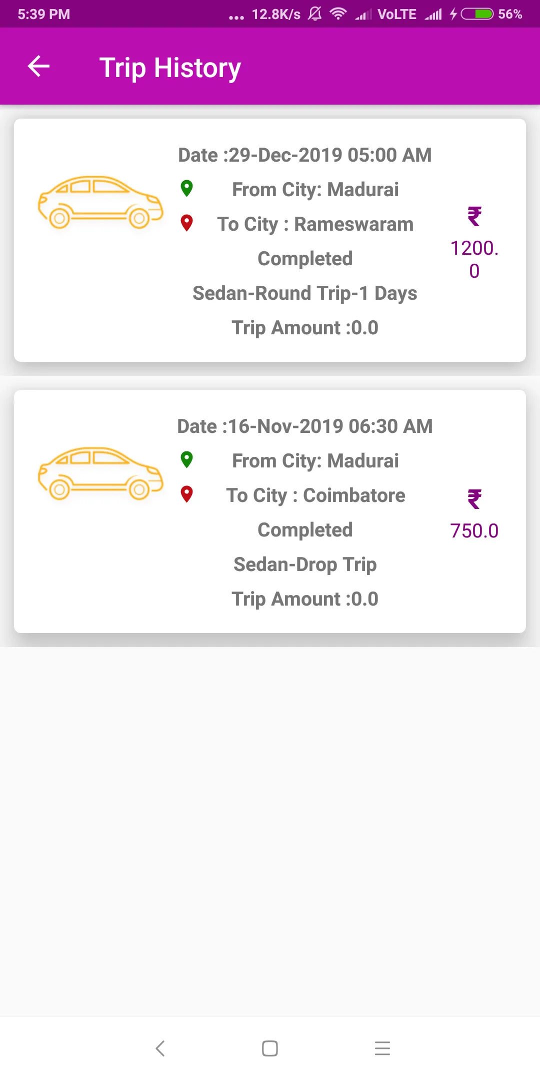 Droptaxi VendorApp | Indus Appstore | Screenshot