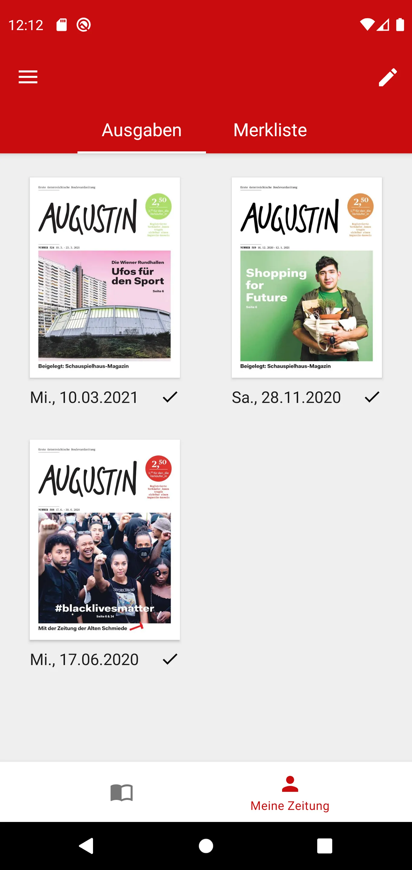 Augustin ePaper | Indus Appstore | Screenshot