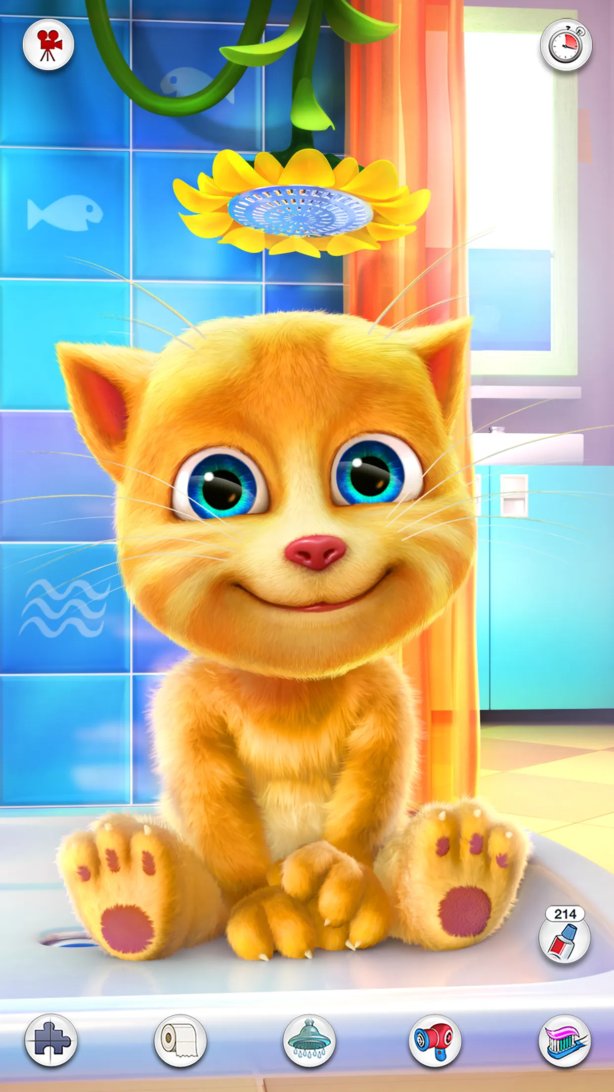 Talking Ginger | Indus Appstore | Screenshot