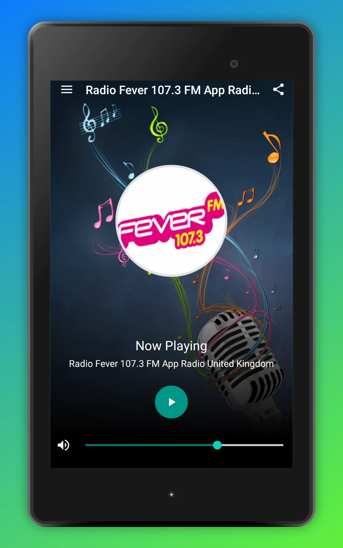 Fever FM 107.3 Leeds Radio UK | Indus Appstore | Screenshot