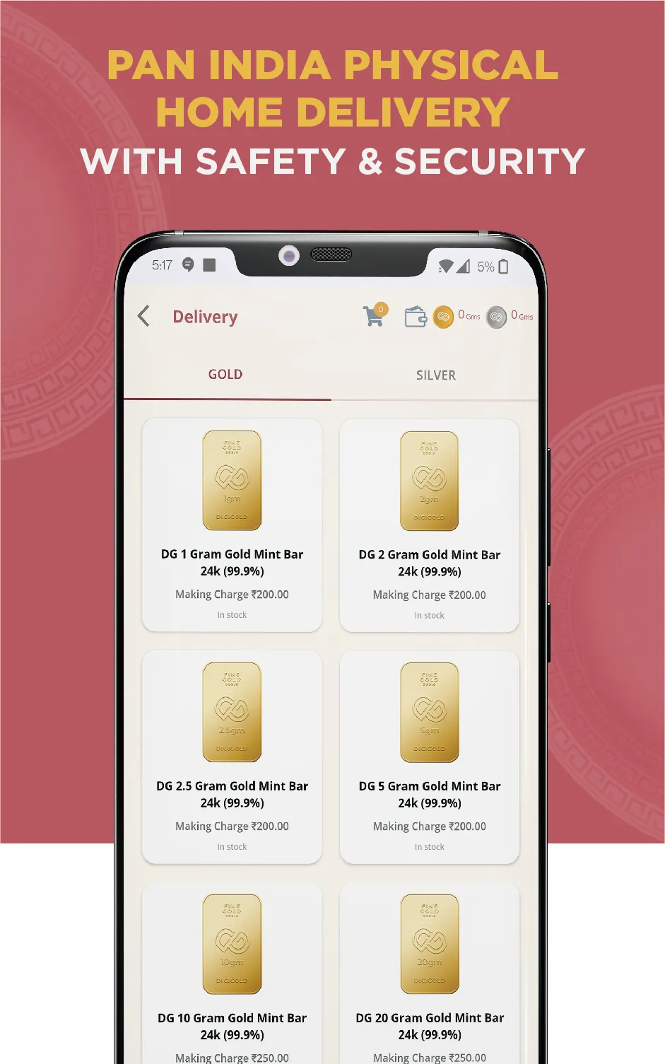 DIGIGOLD | Buy, Sell & SIP. | Indus Appstore | Screenshot