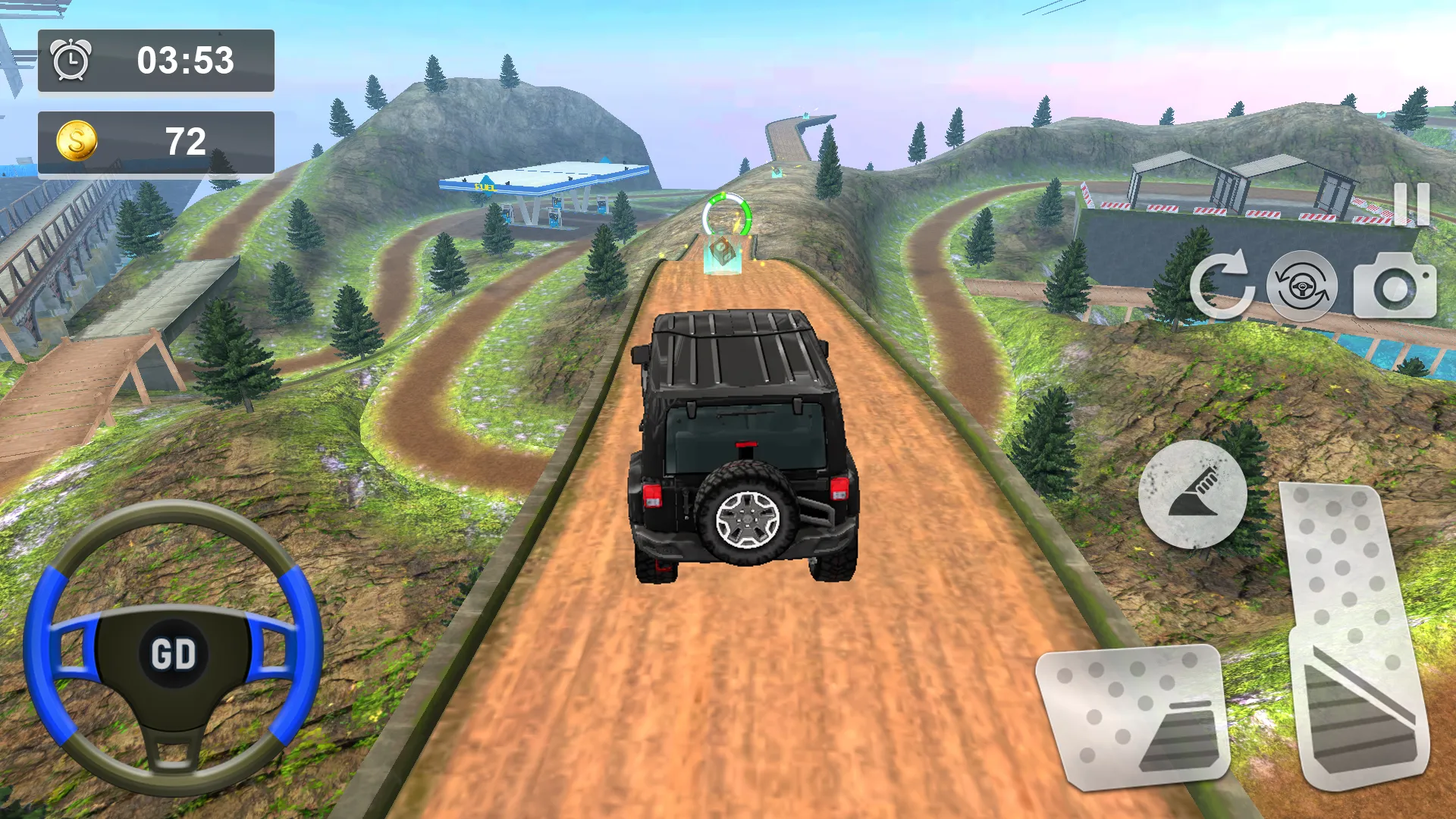 Offroad Jeep Driving - 3D Game | Indus Appstore | Screenshot