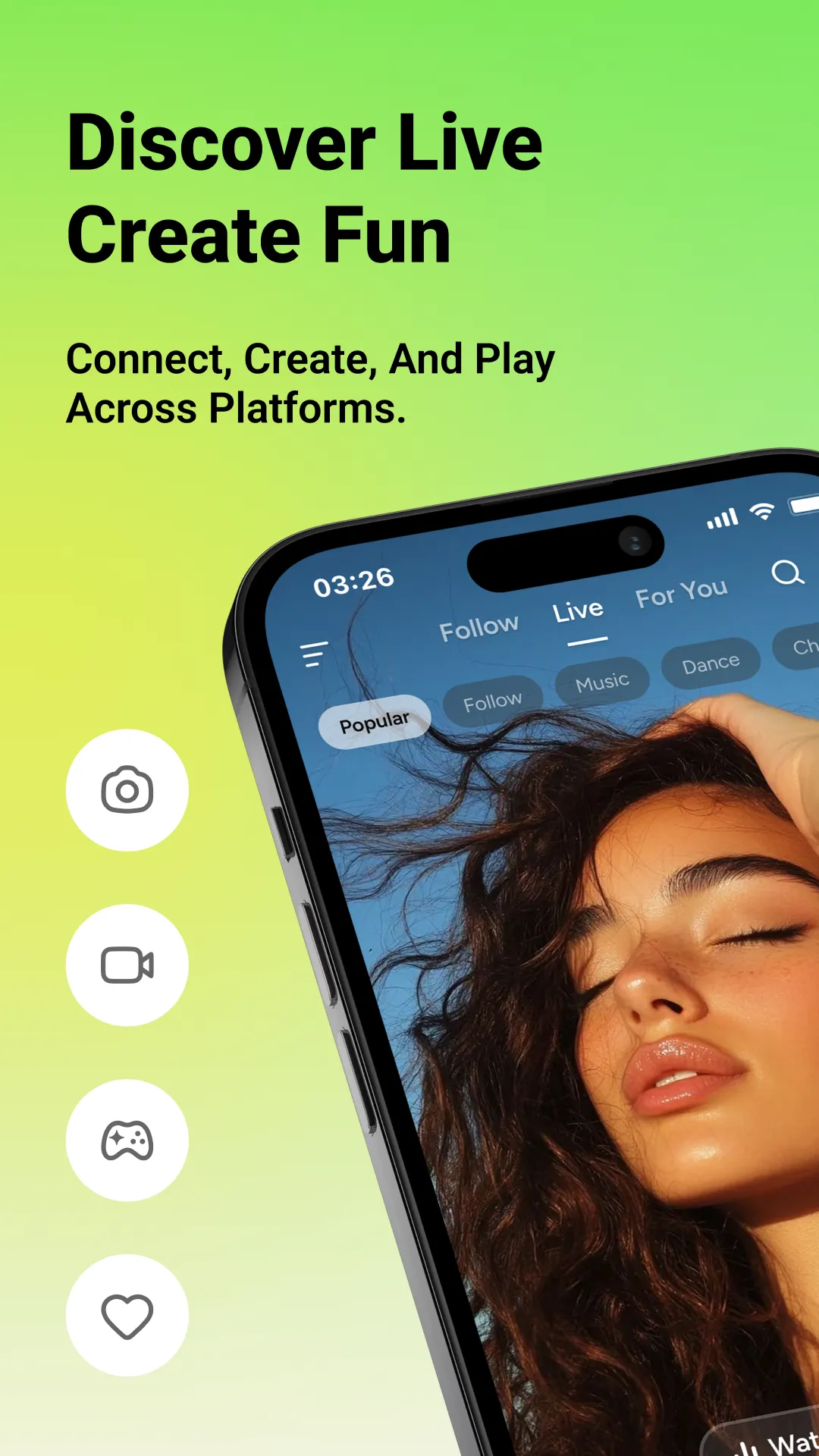 GOSH -Live Stream, Video, Earn | Indus Appstore | Screenshot
