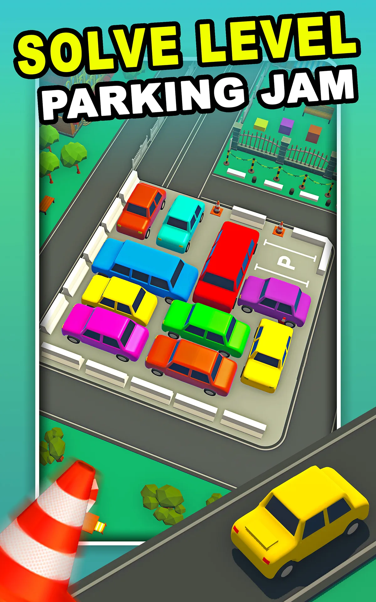 Jam Parking 3D - Drive Car Out | Indus Appstore | Screenshot