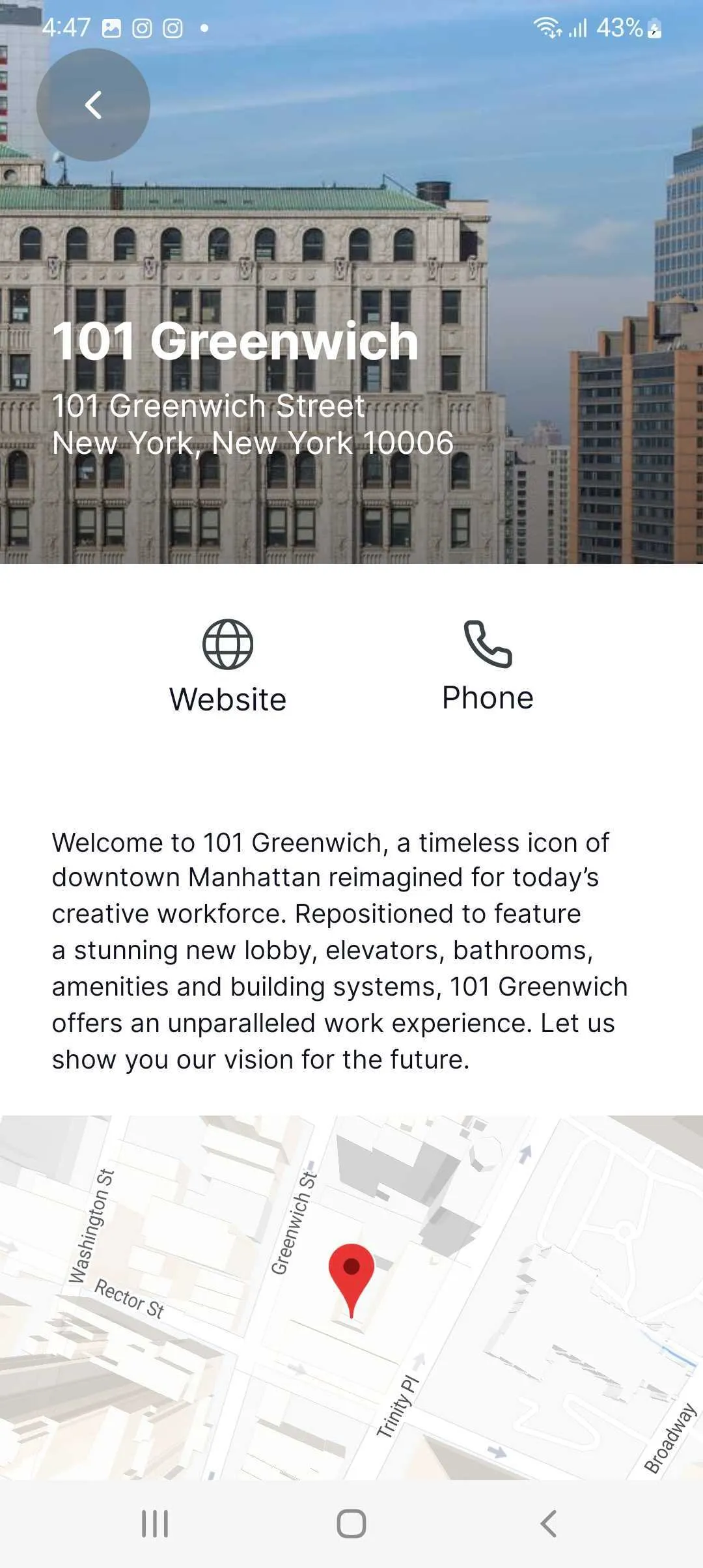 101 Greenwich | Indus Appstore | Screenshot