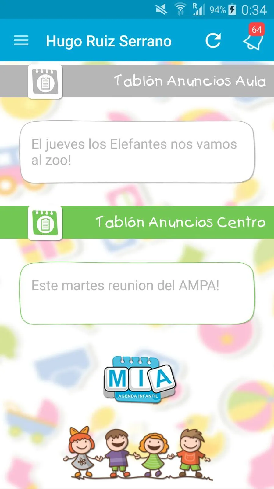 MIA - Mi Agenda Infantil | Indus Appstore | Screenshot