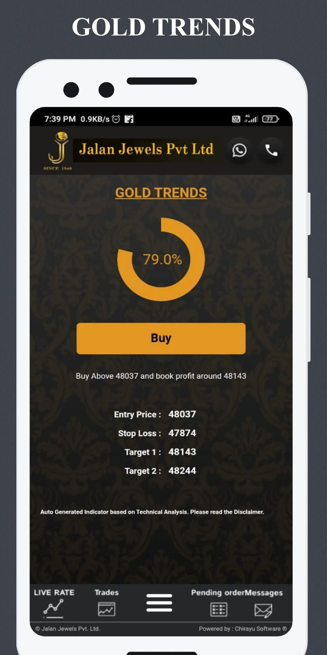 Jalan Jewels Pvt Ltd | Indus Appstore | Screenshot