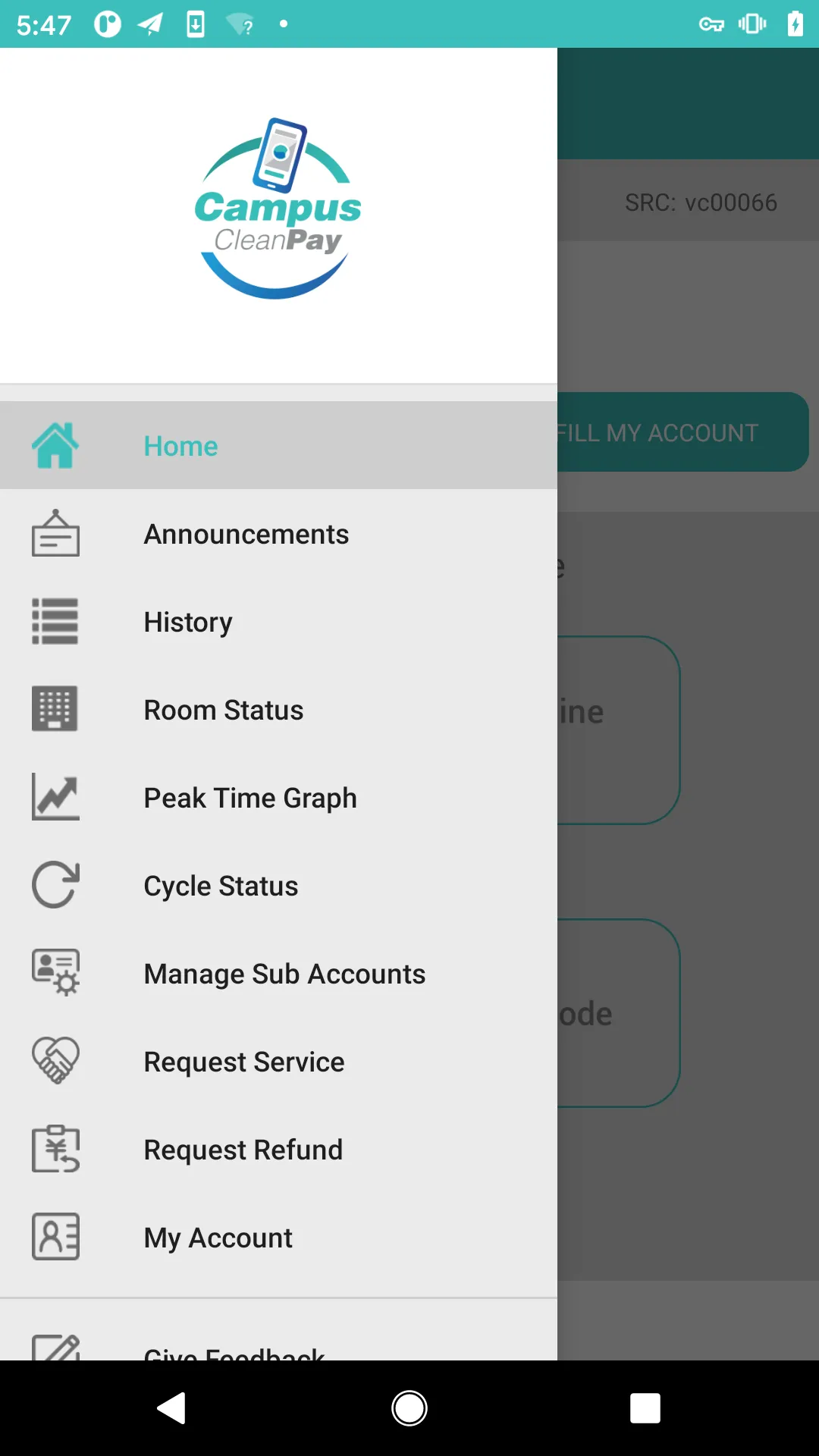 Campus CleanPay | Indus Appstore | Screenshot