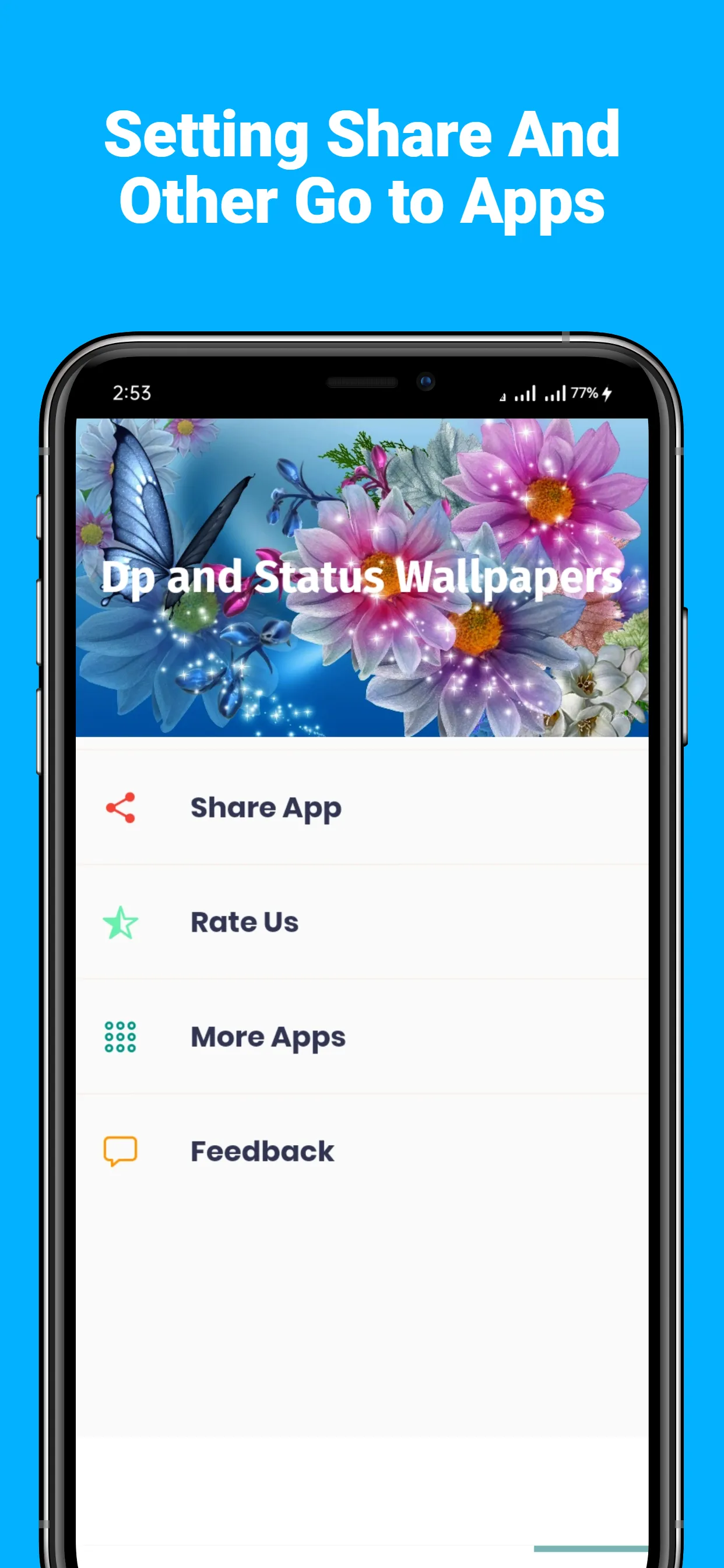 Dp and Status Wallpapers | Indus Appstore | Screenshot