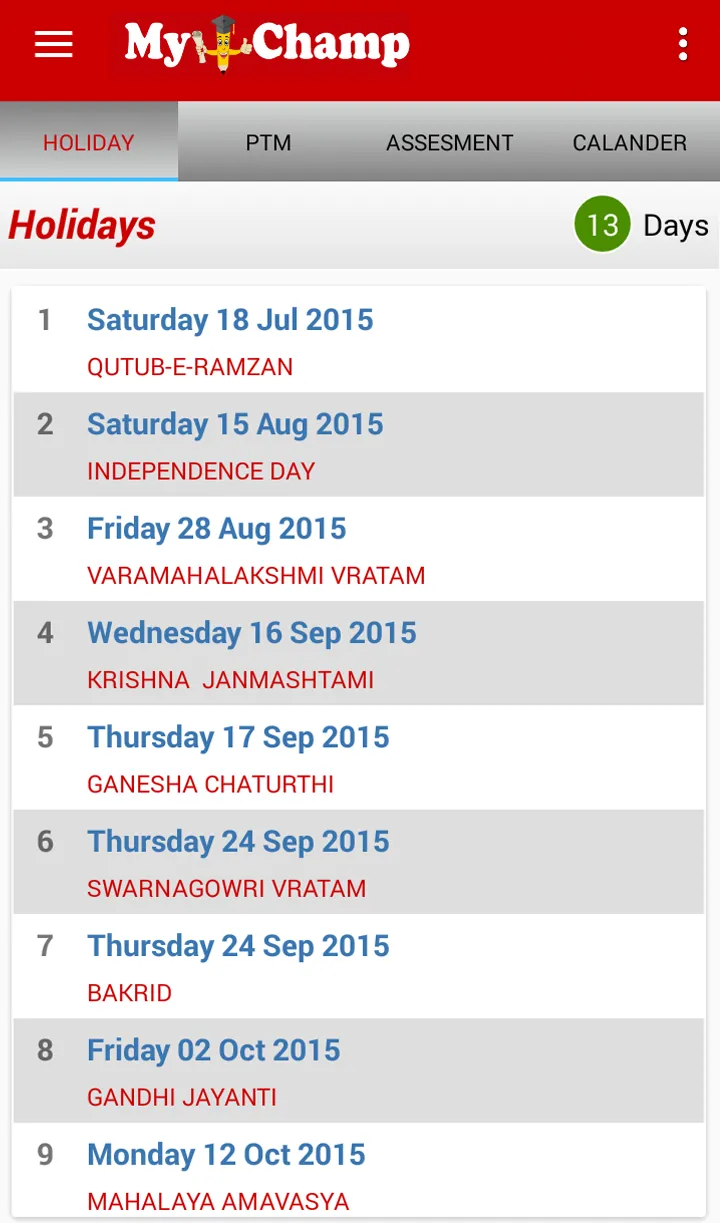 MyChamp | Indus Appstore | Screenshot