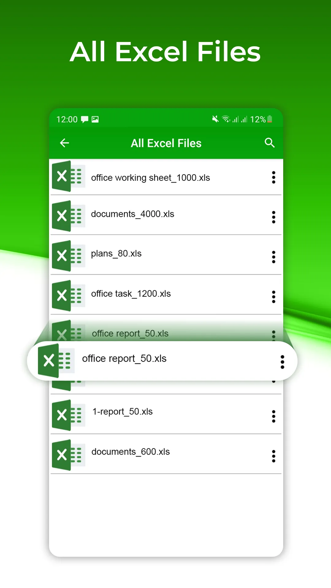 XLS File Viewer: XLSX Editor | Indus Appstore | Screenshot