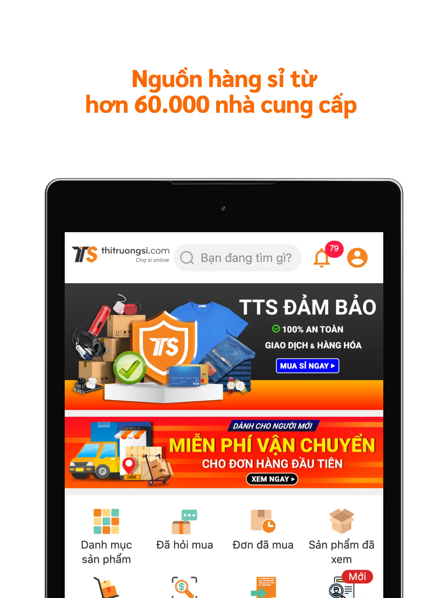 TTS - Vietnam B2B Marketplace | Indus Appstore | Screenshot