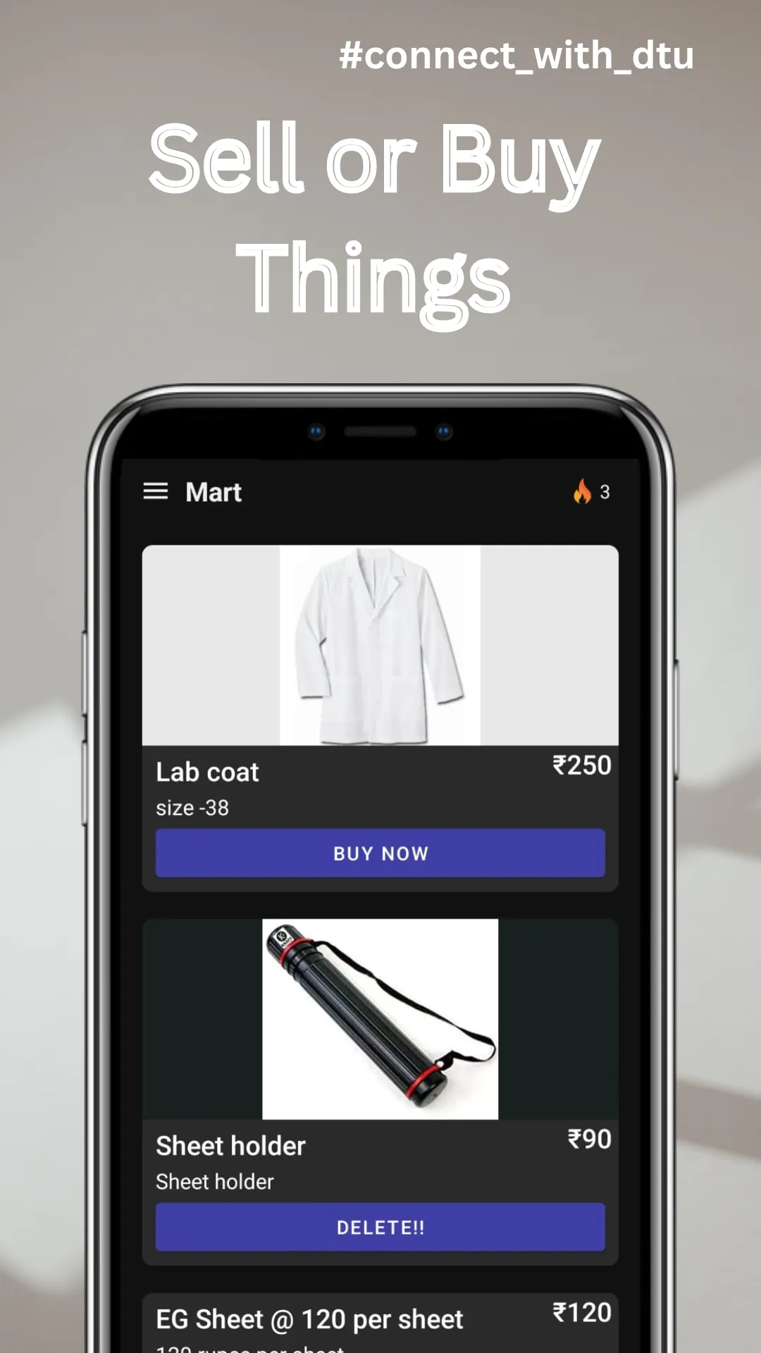 DTU Connect | Indus Appstore | Screenshot
