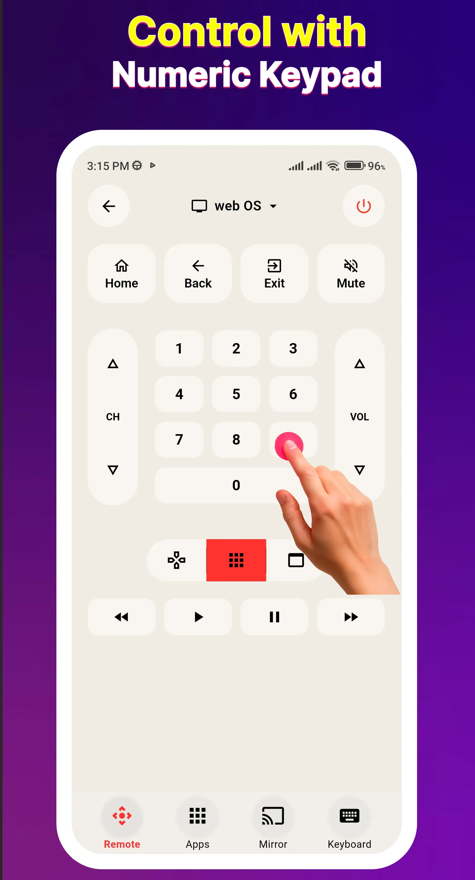 Remote for LG Smart TV | Indus Appstore | Screenshot