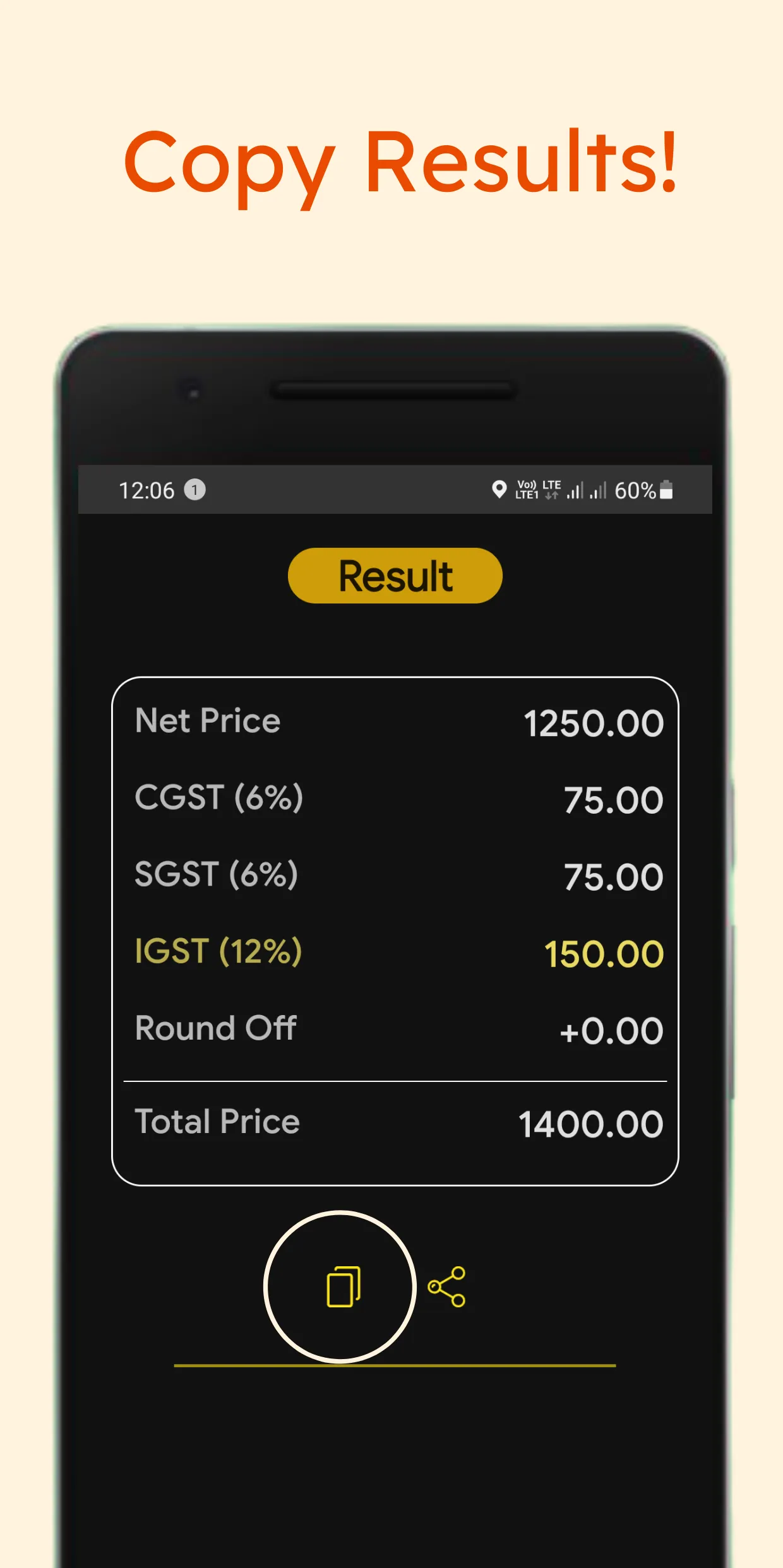 GST Calculator - All GST Rates | Indus Appstore | Screenshot