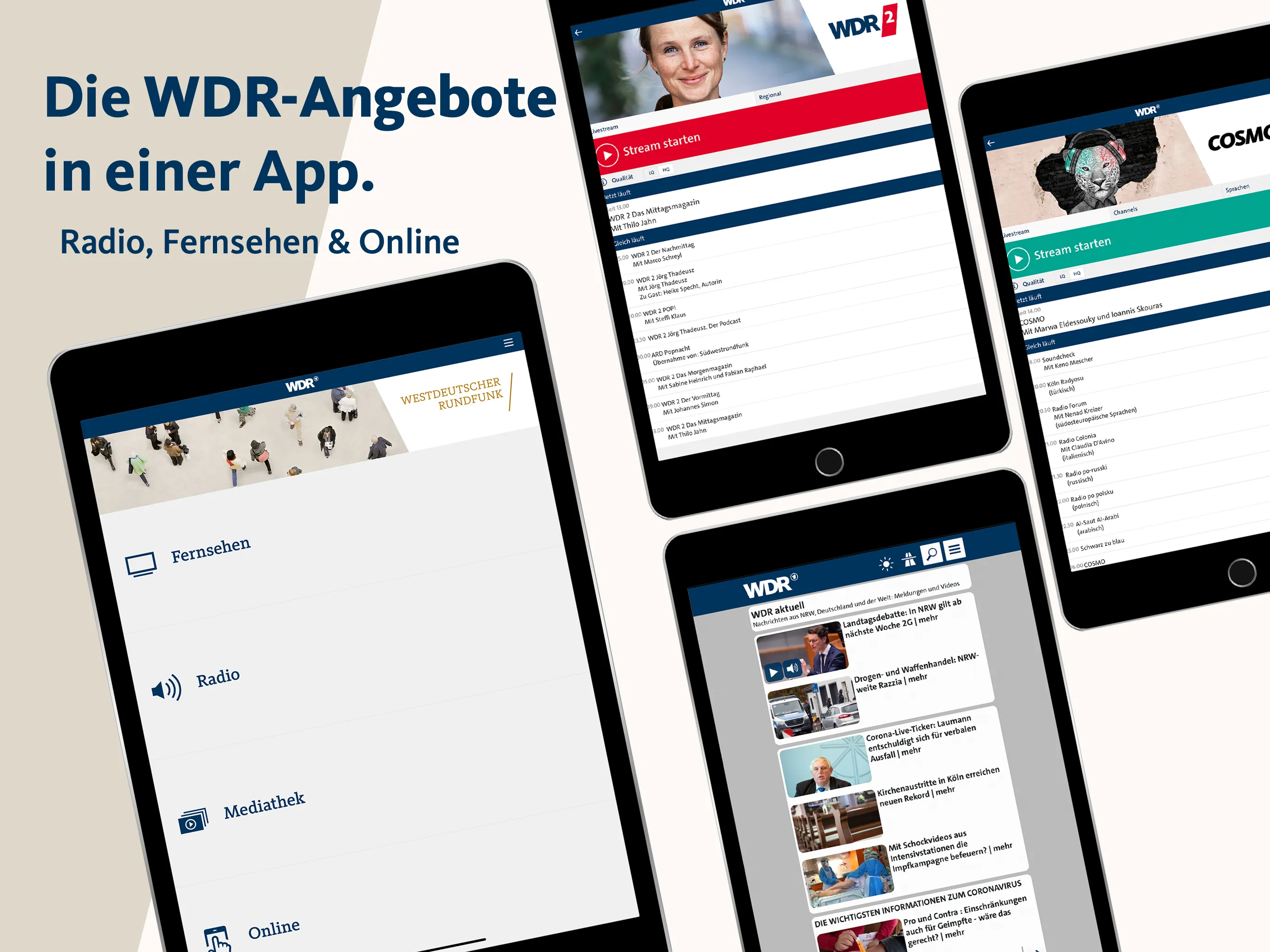 WDR – Radio & Fernsehen | Indus Appstore | Screenshot