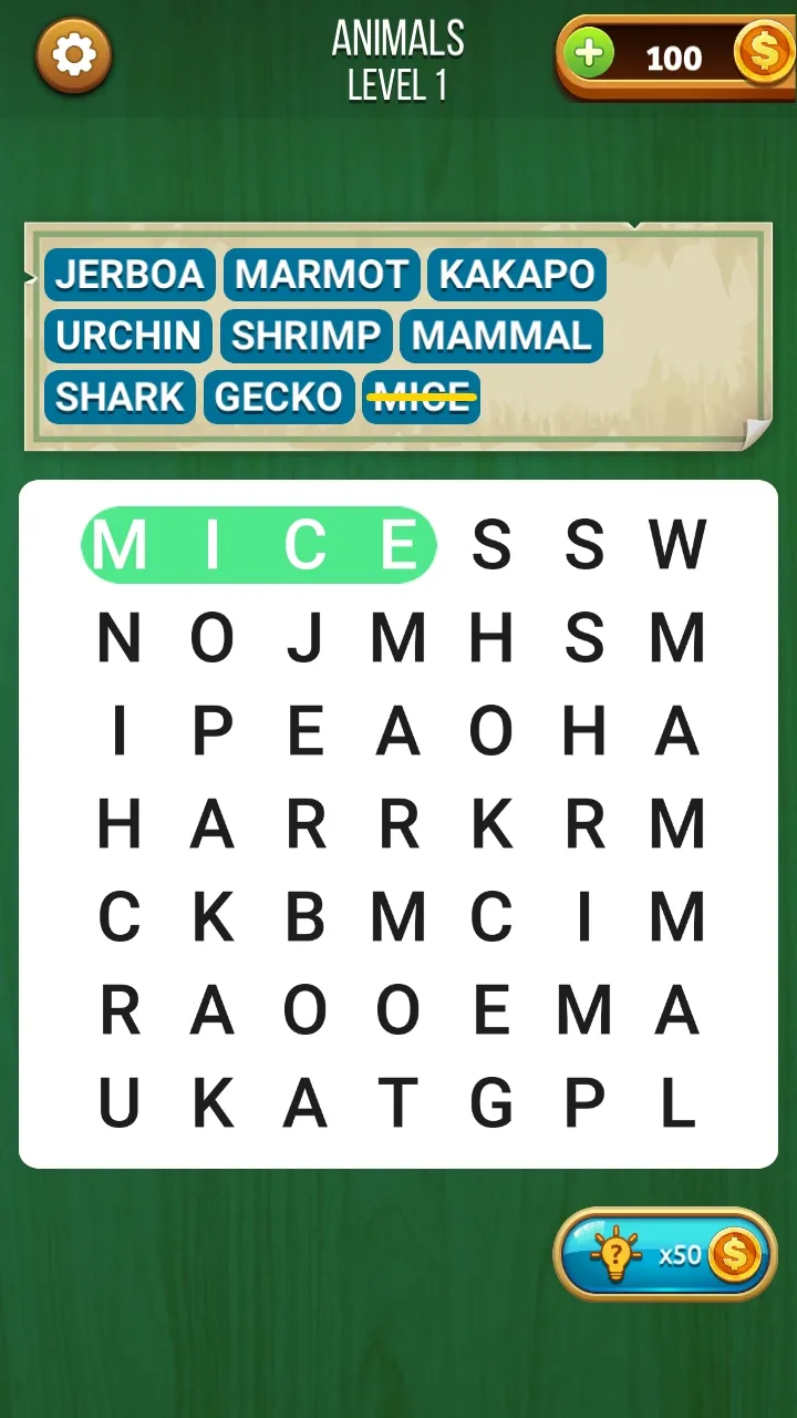 Word Search Game in English | Indus Appstore | Screenshot