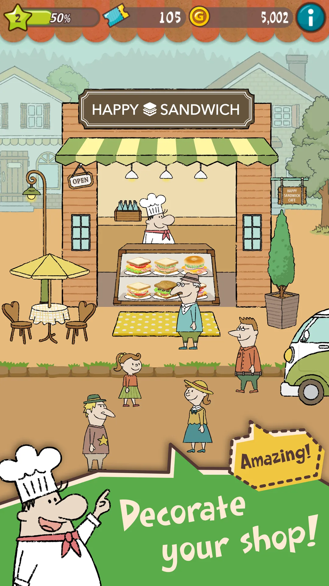 Happy Sandwich Cafe | Indus Appstore | Screenshot