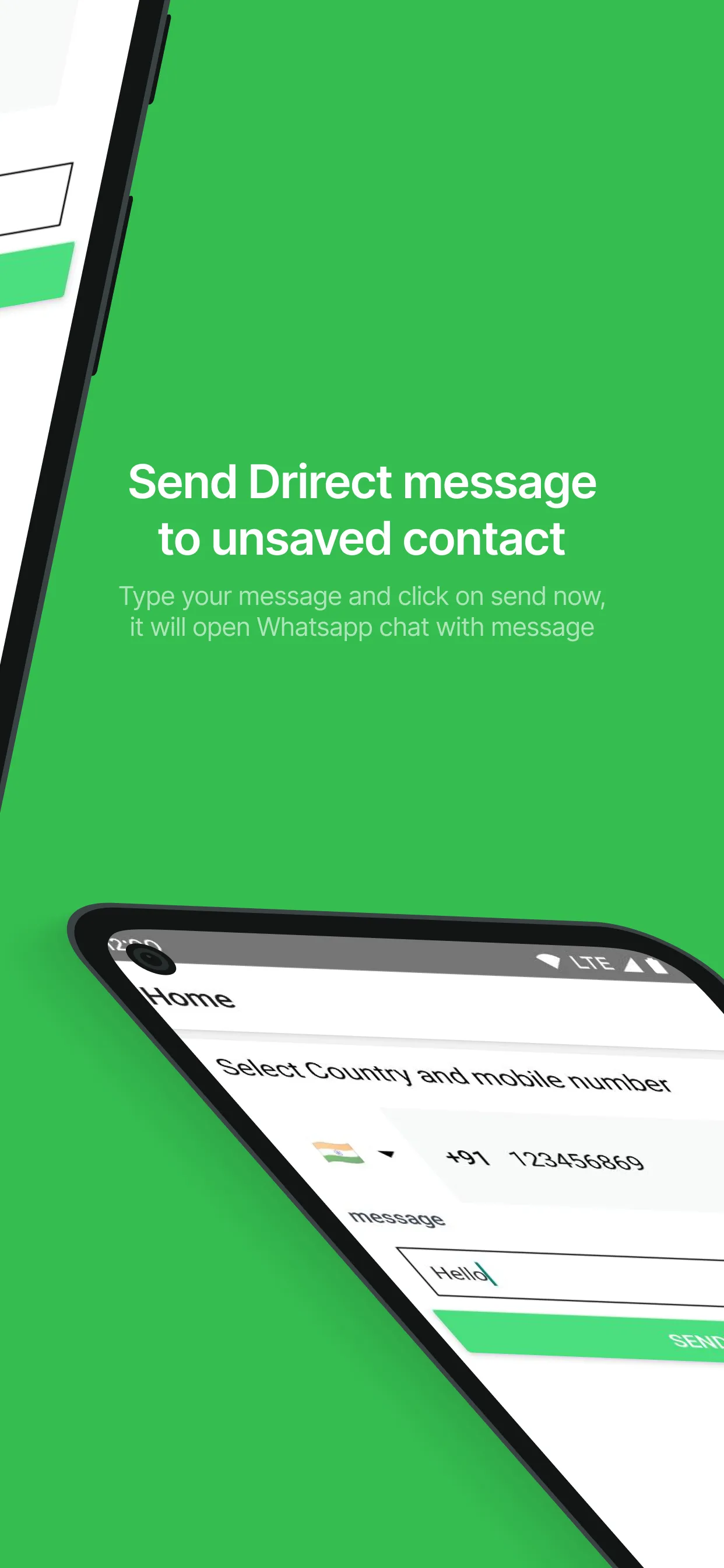 WA direct chat | Indus Appstore | Screenshot