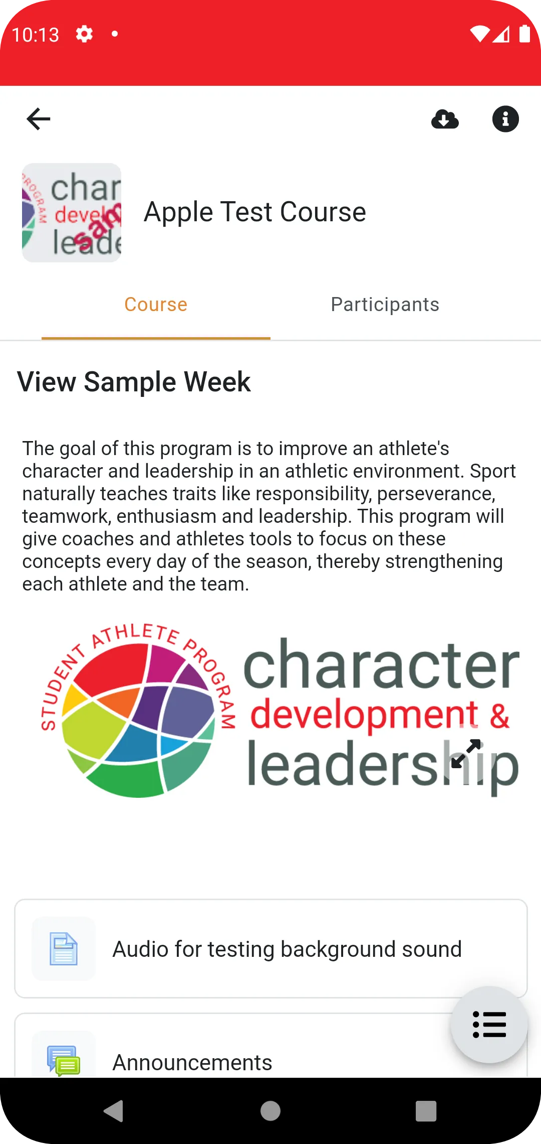 Student Athlete Program | Indus Appstore | Screenshot