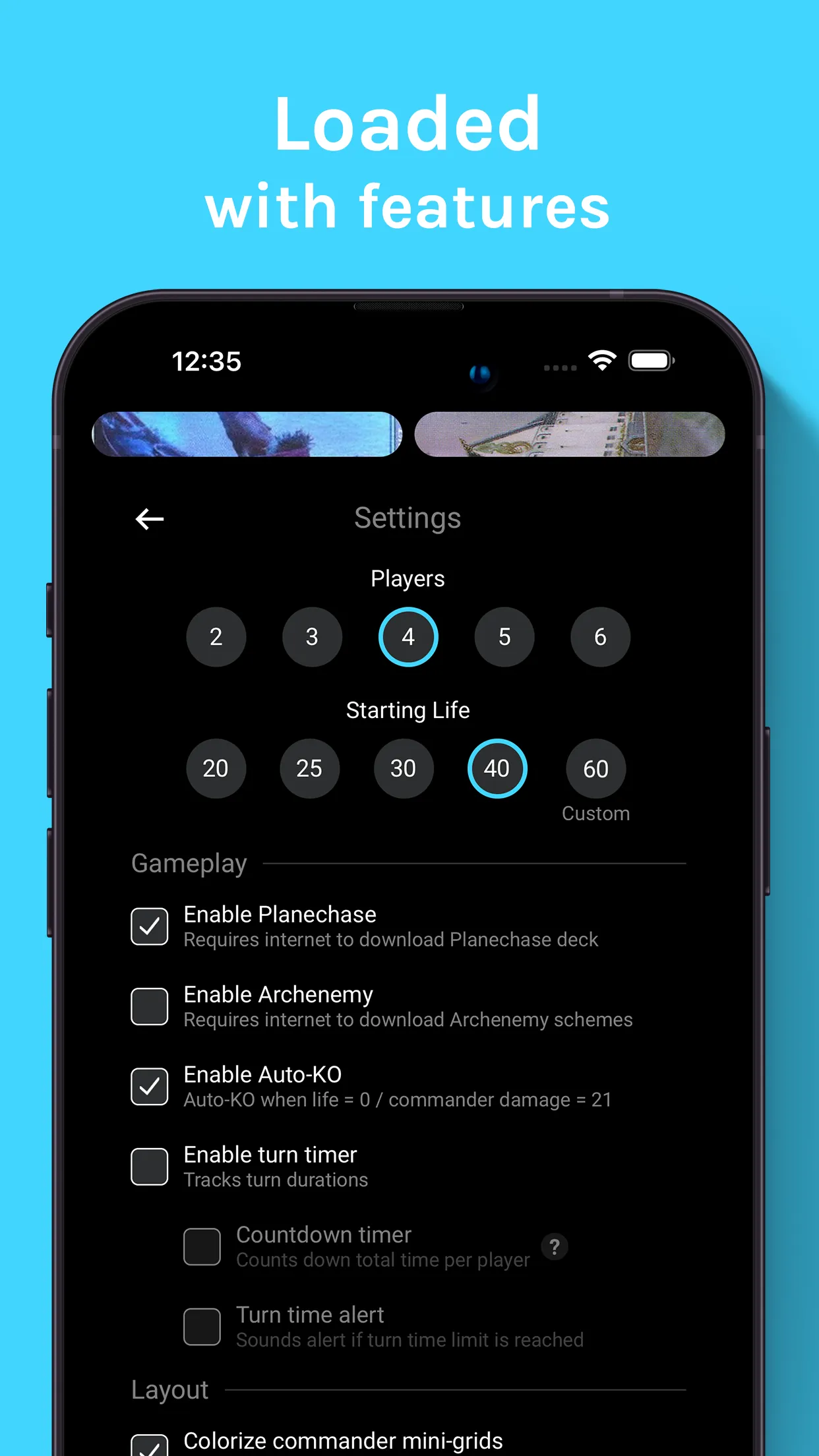 Lifetap Life Counter for MTG | Indus Appstore | Screenshot