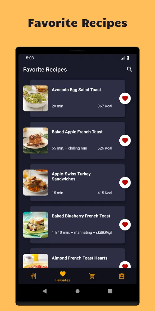 Toast-Breakfast Snacks Recipes | Indus Appstore | Screenshot