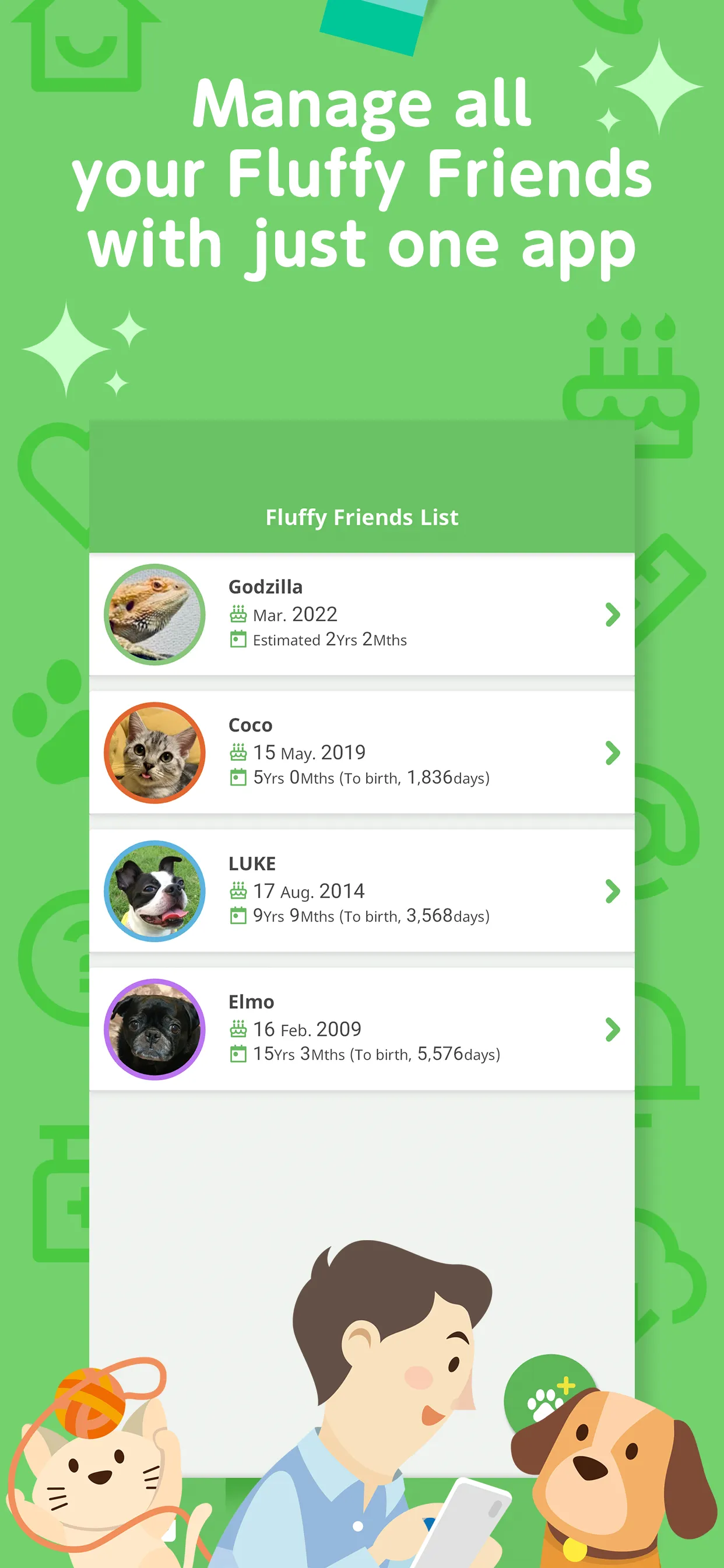 uchiccolog : Pets Scheduler | Indus Appstore | Screenshot