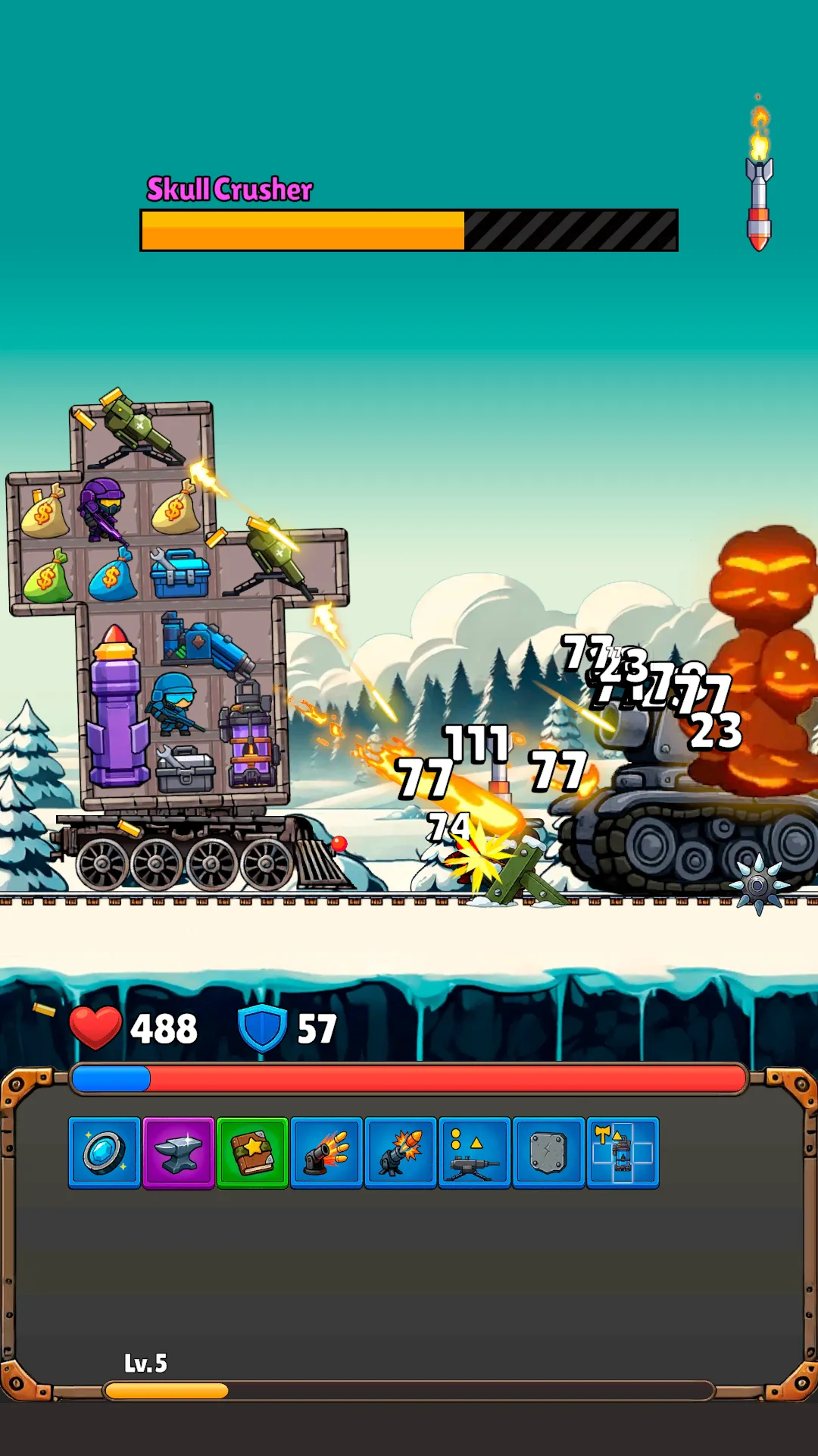 Train Attack: Merge War | Indus Appstore | Screenshot