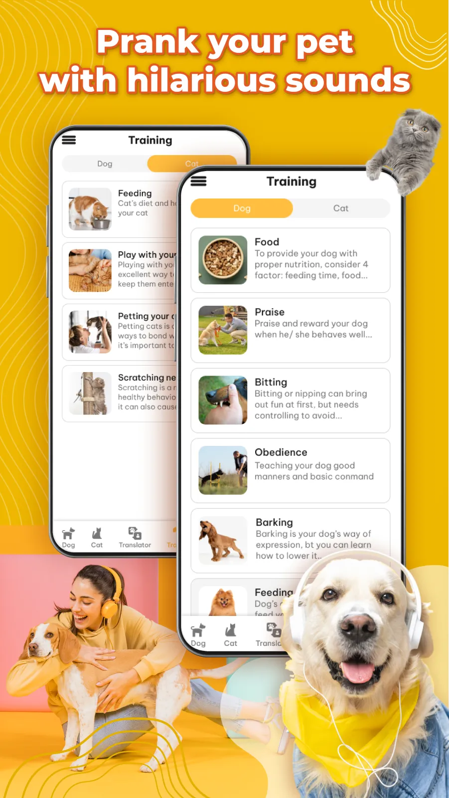 Dog & Cat Translator Prank App | Indus Appstore | Screenshot