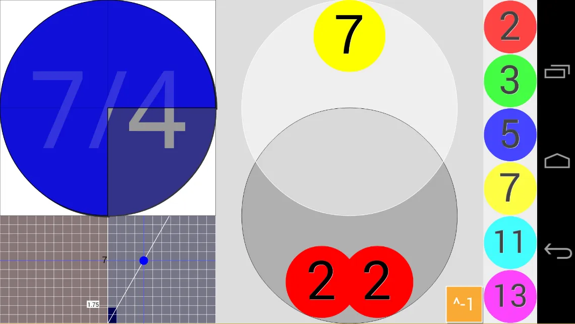 Touch Fraction ℚ | Indus Appstore | Screenshot