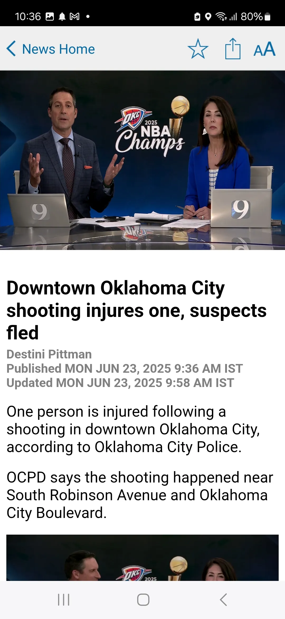 News 9 | Indus Appstore | Screenshot
