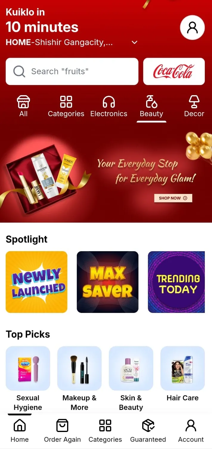 Kuiklo: 10 Min* Grocery App | Indus Appstore | Screenshot