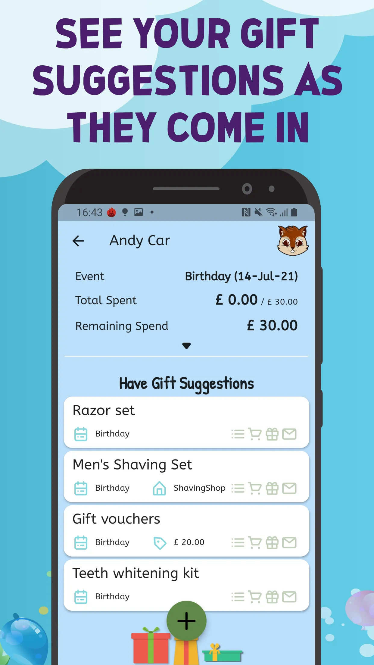 My Gift Buddy | Indus Appstore | Screenshot