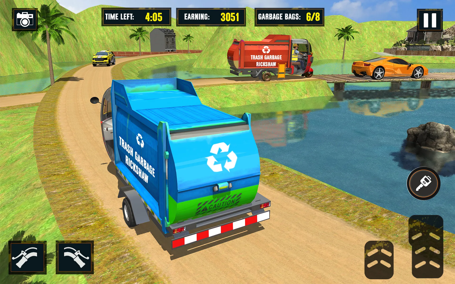 Tuk Tuk Auto Garbage Rickshaw | Indus Appstore | Screenshot