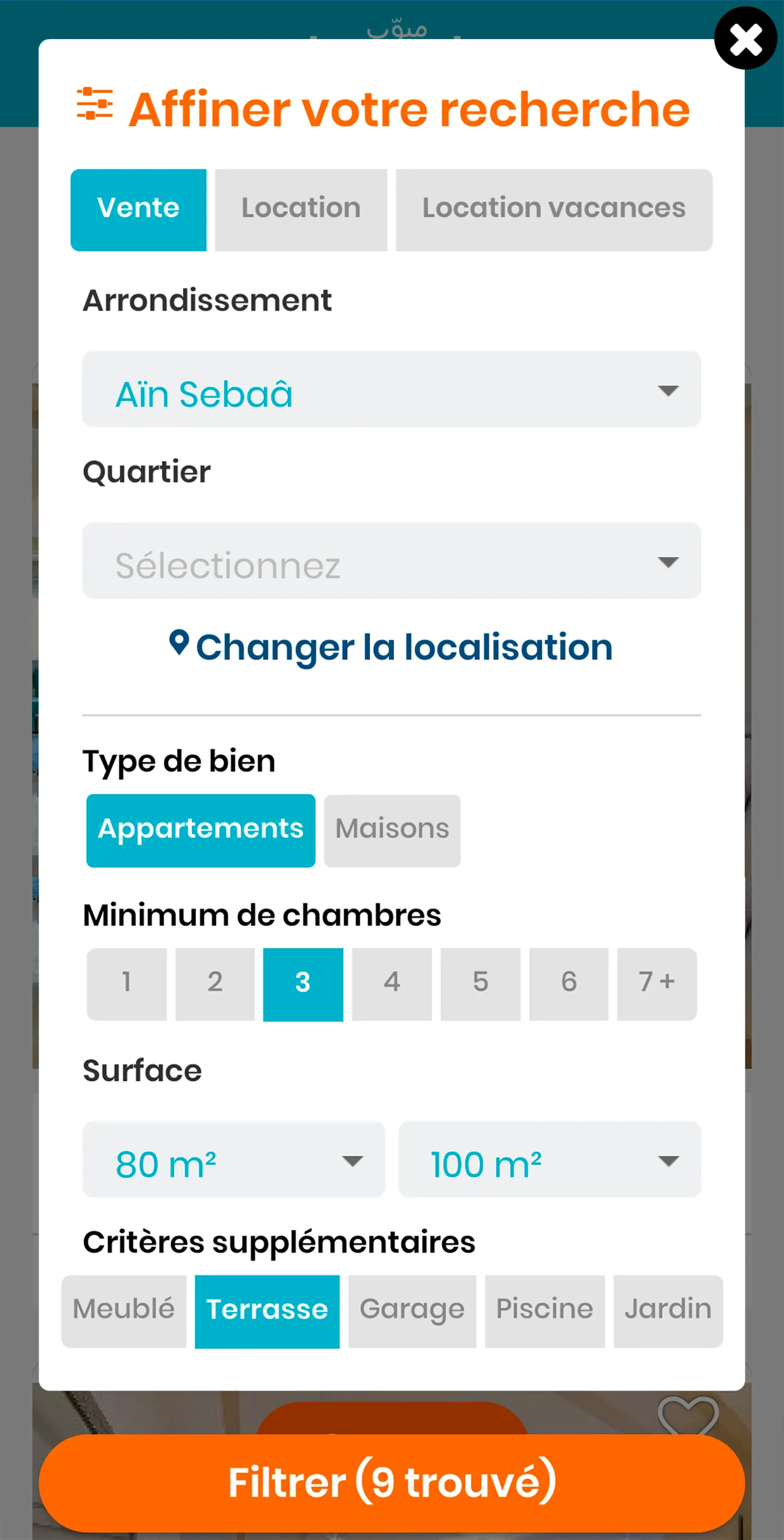 Mubawab - Immobilier au Maroc | Indus Appstore | Screenshot