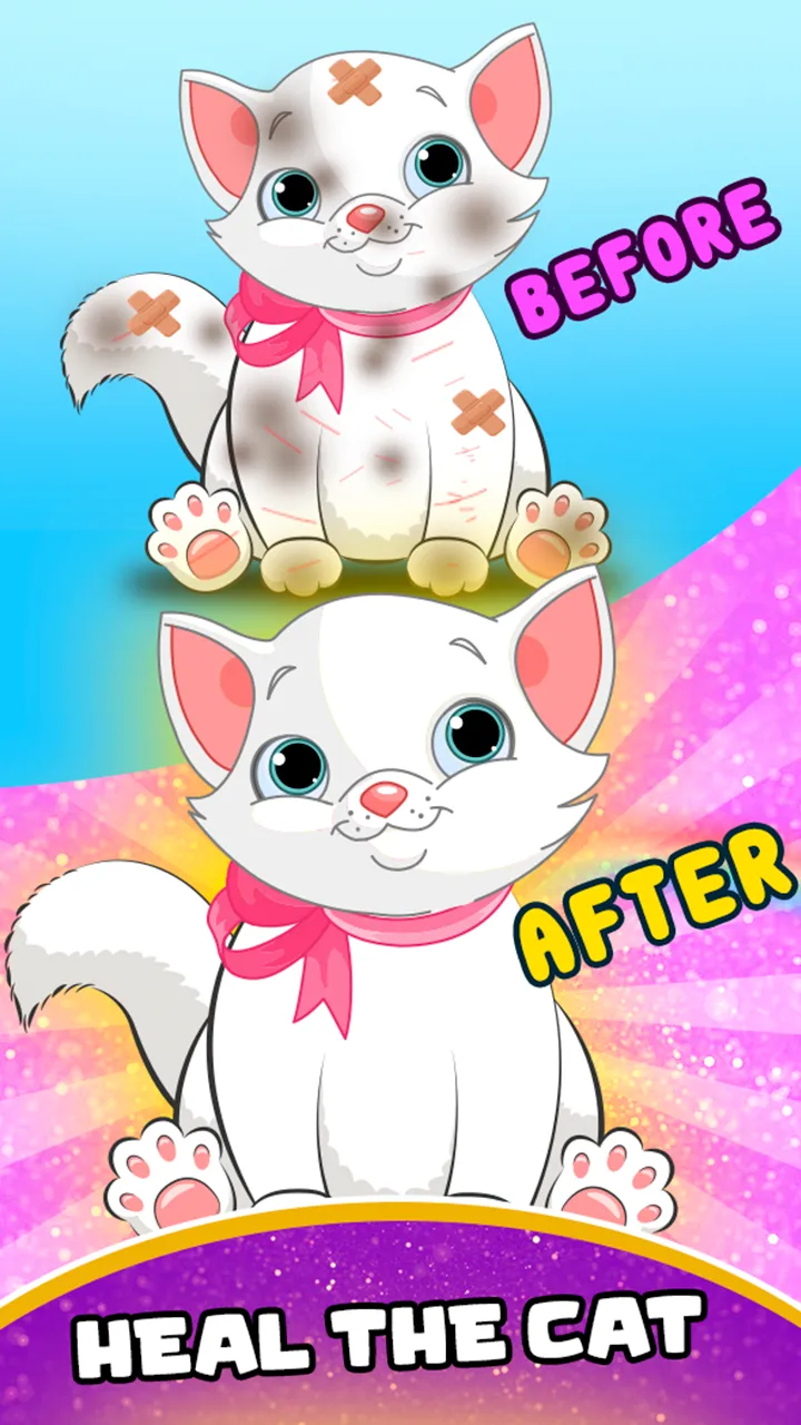 Rescue Cat - Pet Grooming Game | Indus Appstore | Screenshot