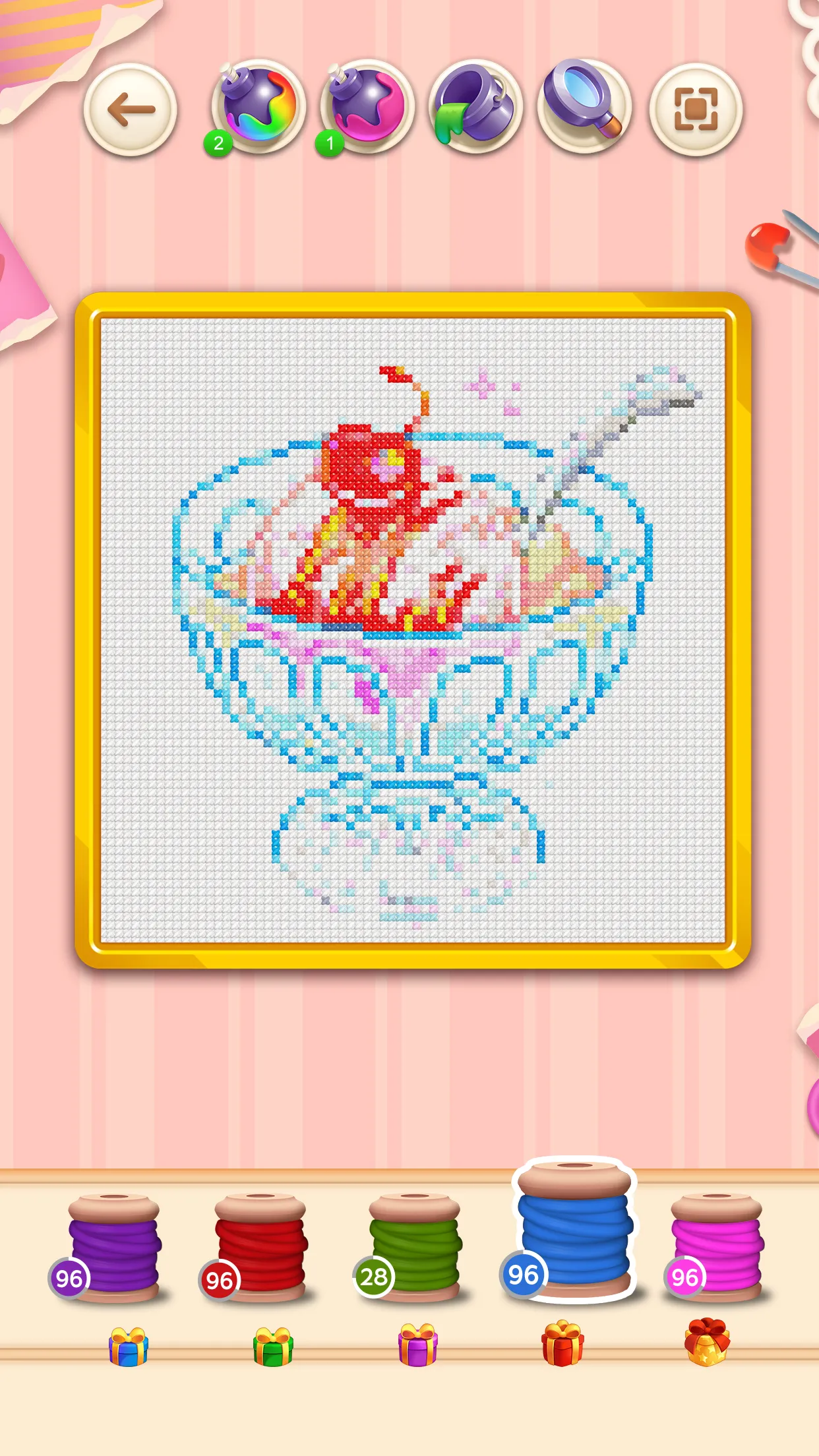 Craft Cross Stitch: Pixel Art | Indus Appstore | Screenshot