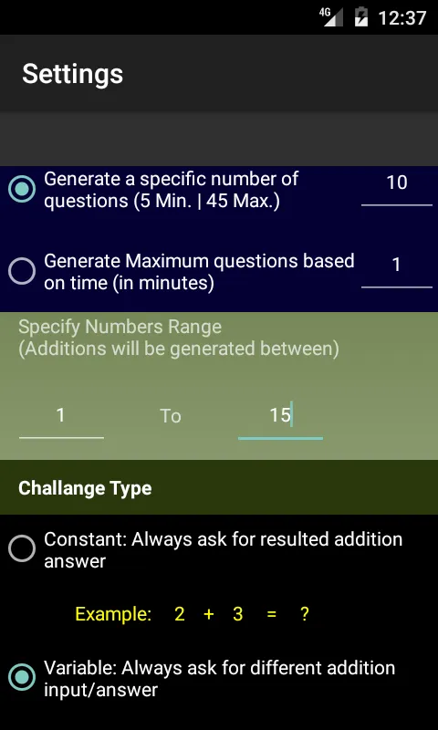 Math Addition Genius | Indus Appstore | Screenshot