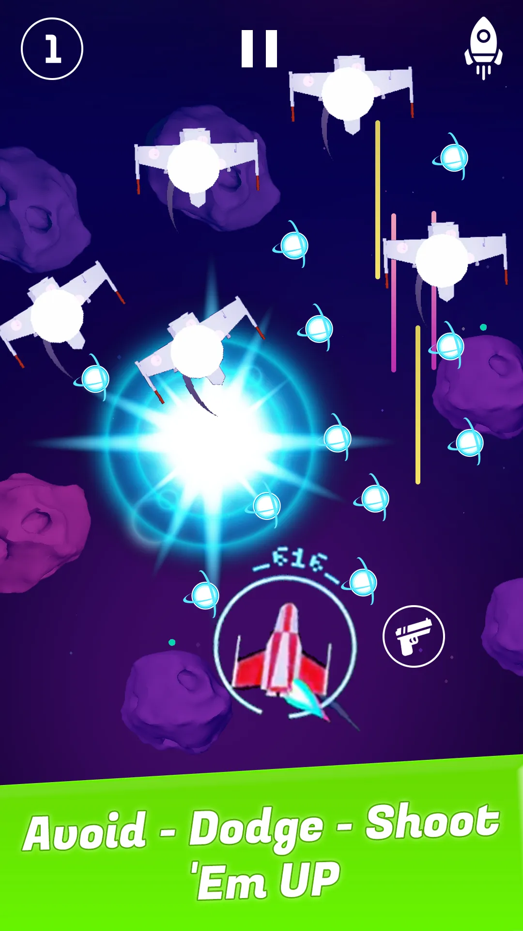 Deep Space Defender-SPACE WAR | Indus Appstore | Screenshot