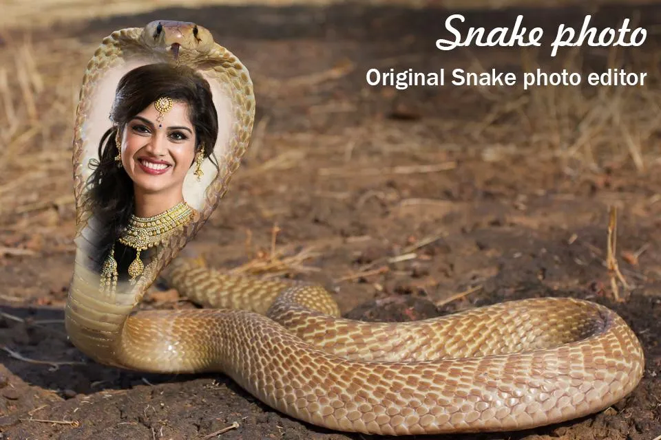 Snake Photo Frame | Indus Appstore | Screenshot