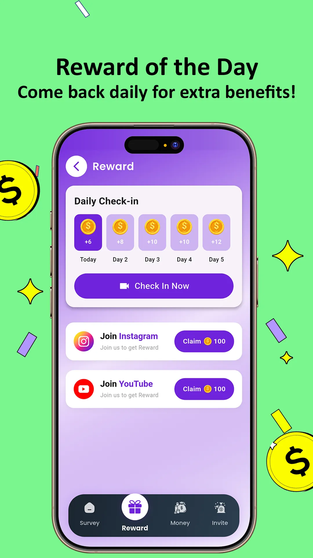 Earnify: MakeMoney Paid Survey | Indus Appstore | Screenshot