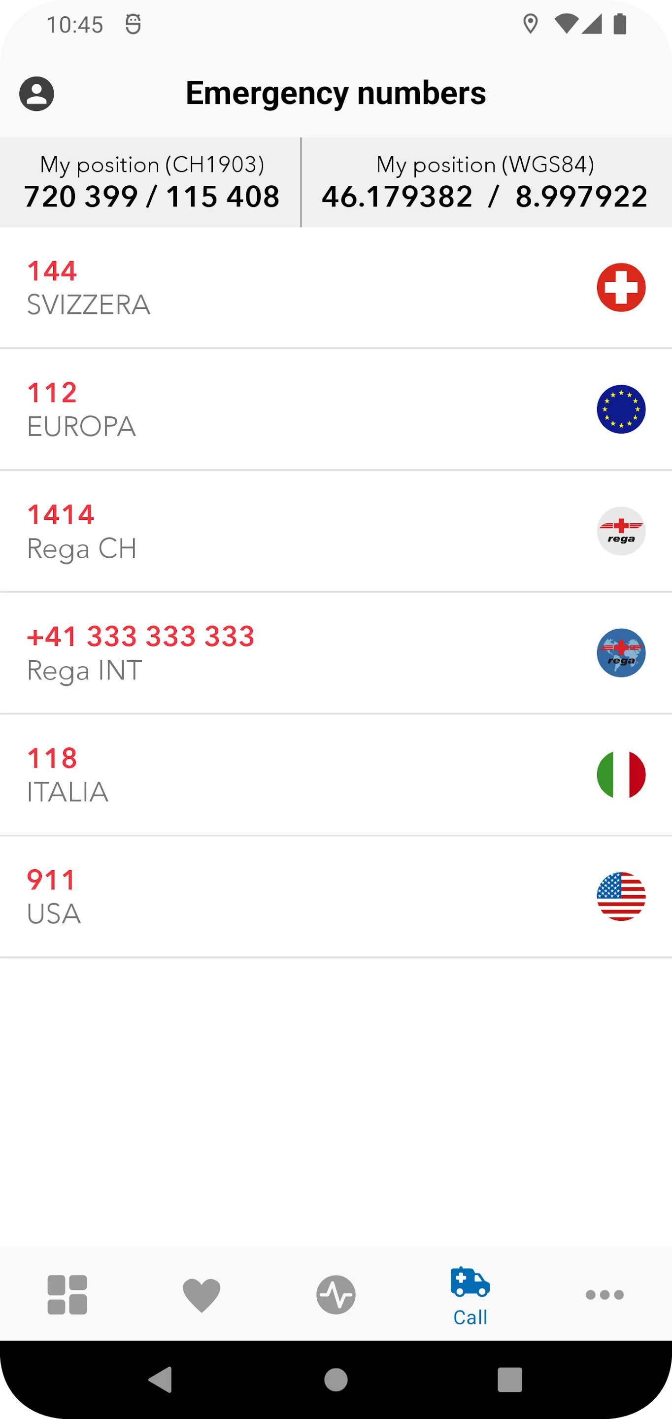 Fondazione Ticino Cuore | Indus Appstore | Screenshot