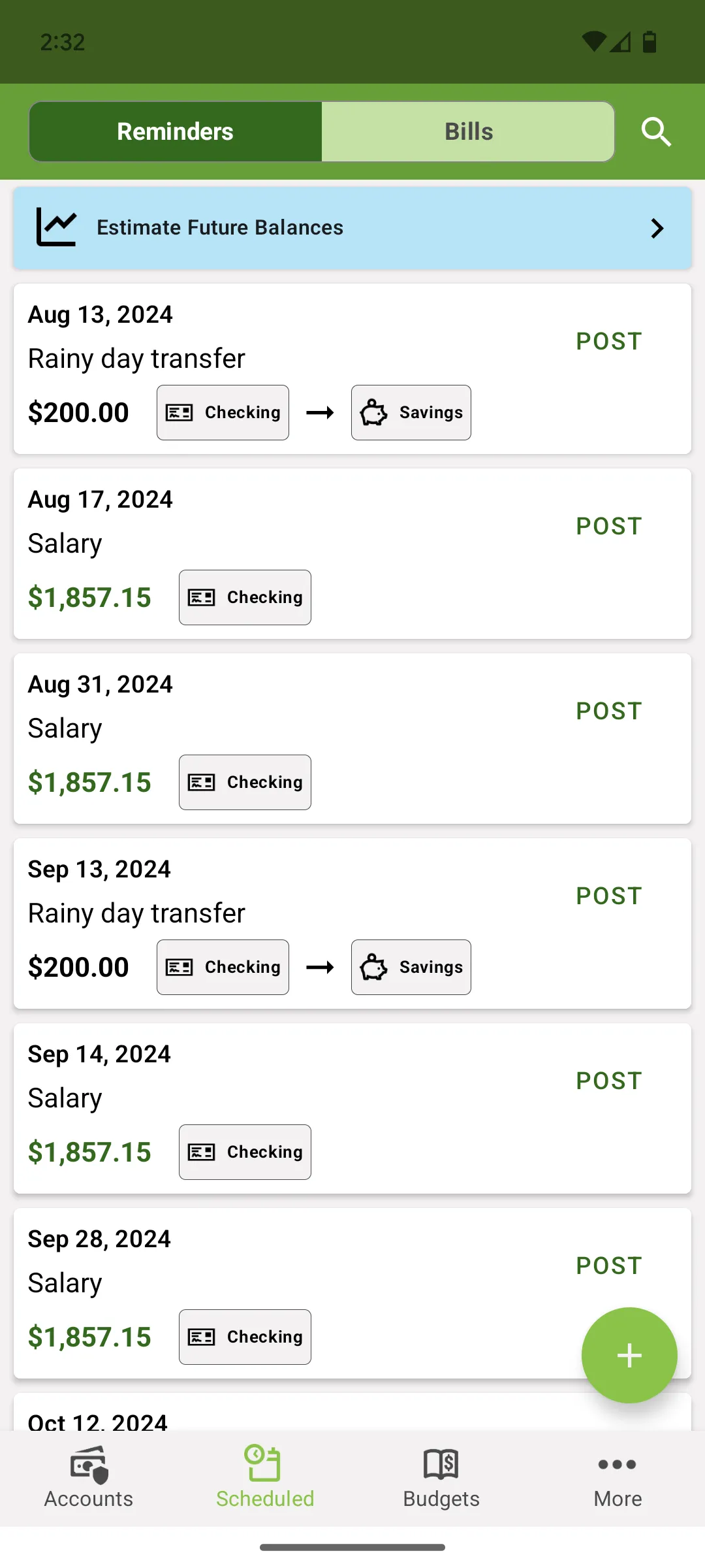 ClearCheckbook Money Manager | Indus Appstore | Screenshot