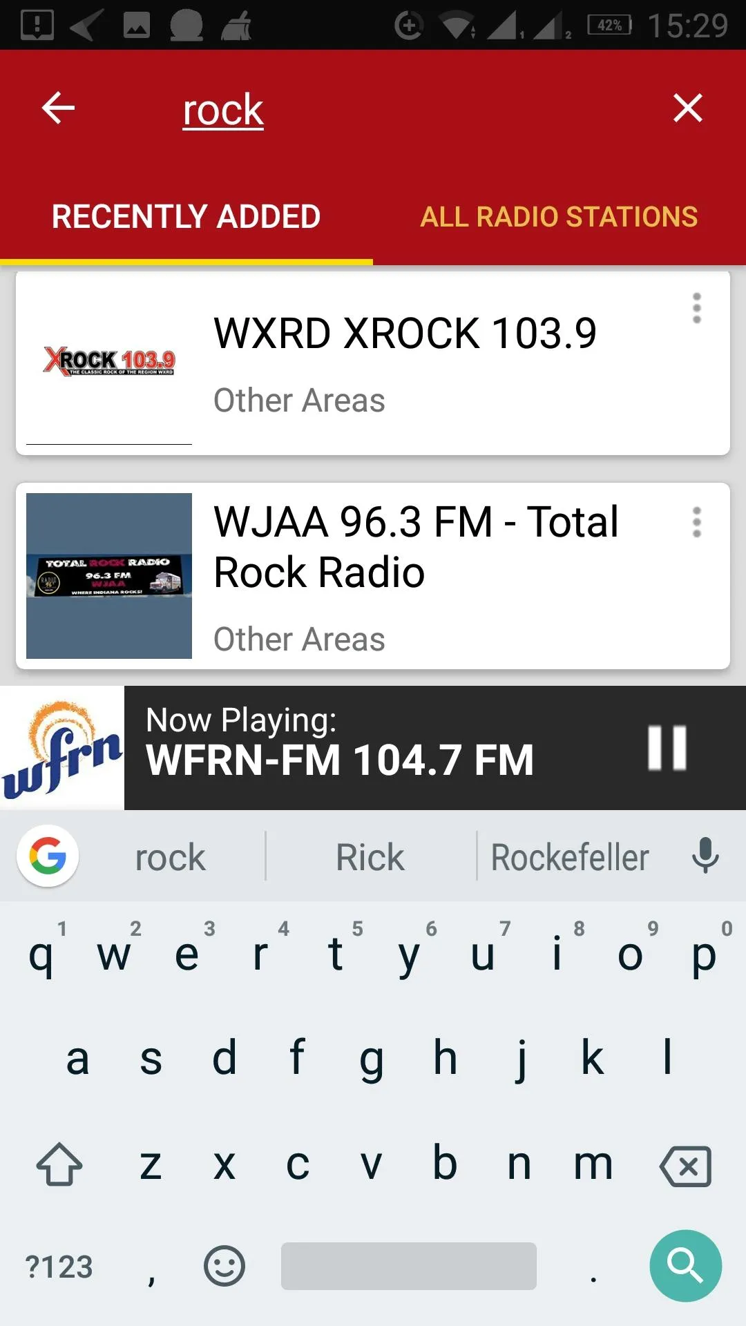 Indiana Radio Stations - USA | Indus Appstore | Screenshot