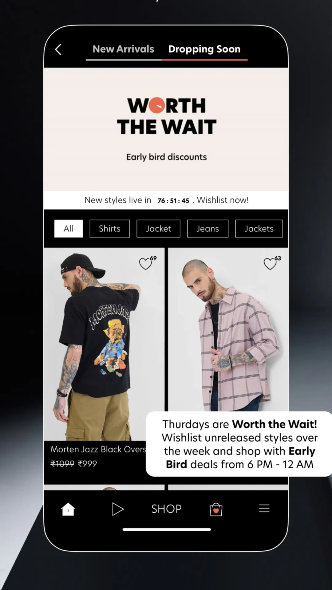 SNITCH Online Fashion Shopping | Indus Appstore | Screenshot